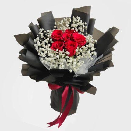 Red Flowers Bouquet