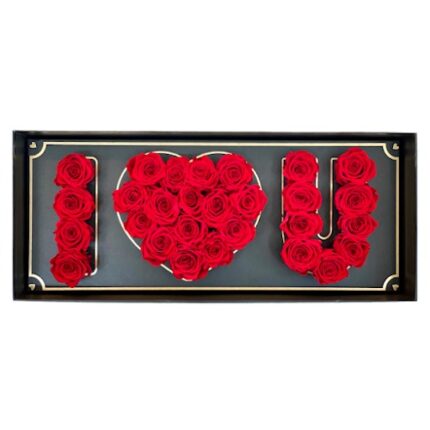 I Love You Roses Box